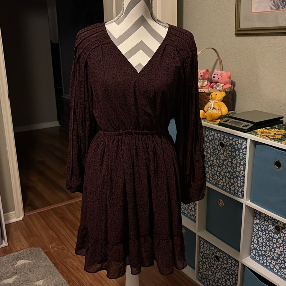 Madewell long sleeve dress
